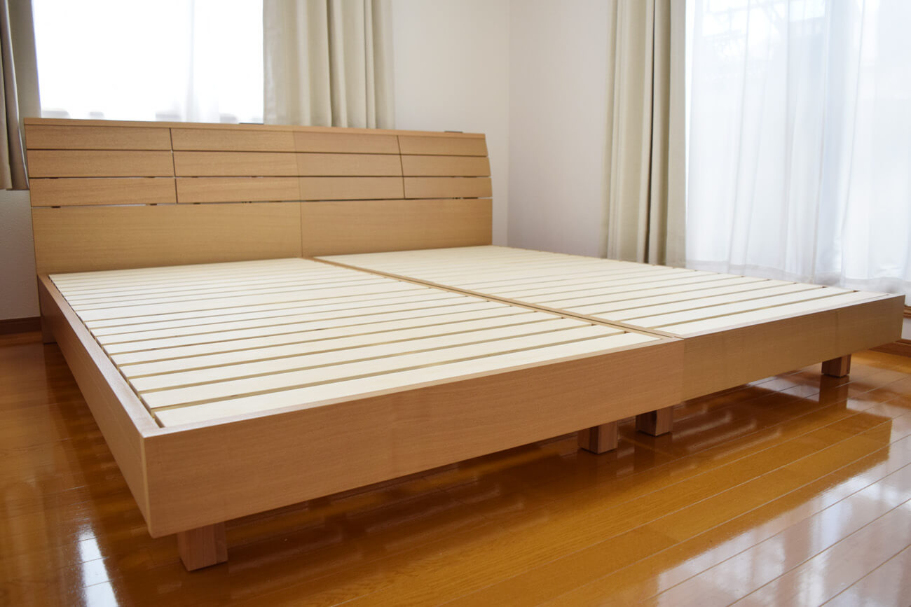 【納品事例】松山市・H様邸【オーダーメイド枕とそれぞれのベッドを】