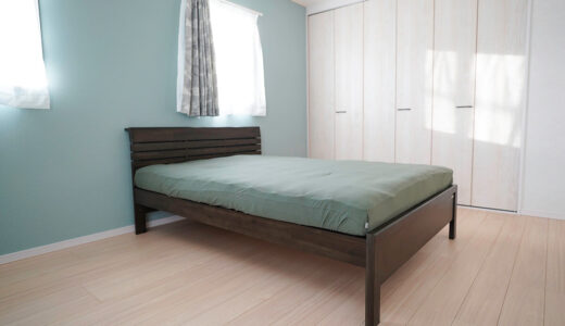 【納品事例】松山市・E様/じぶんが一番リラックスできる寝室を。ベッド・マットレス